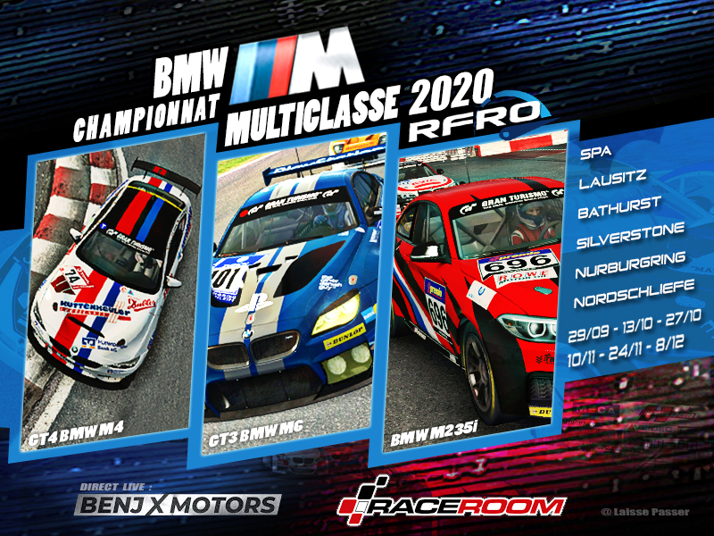 Affiche BMW Multiclasses 2020