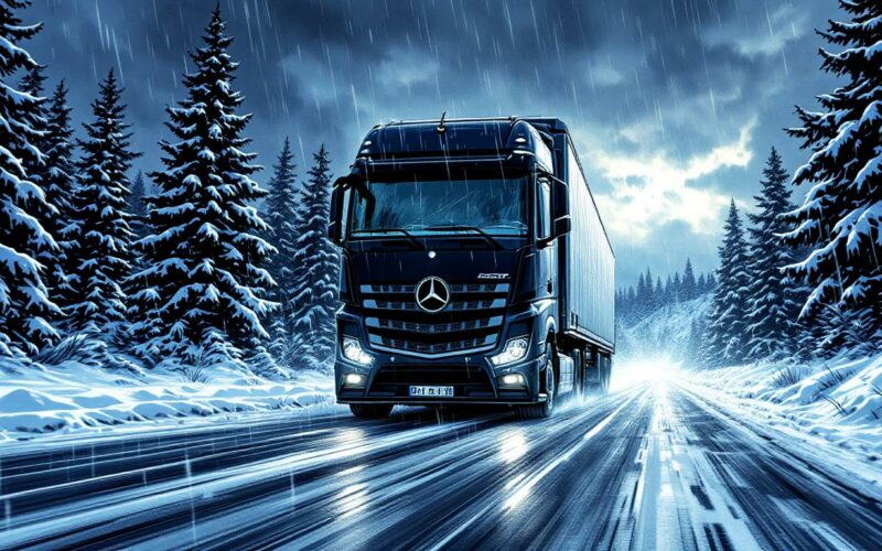 Dresden à Olomouc : 354 km, mon Actros et une certitude