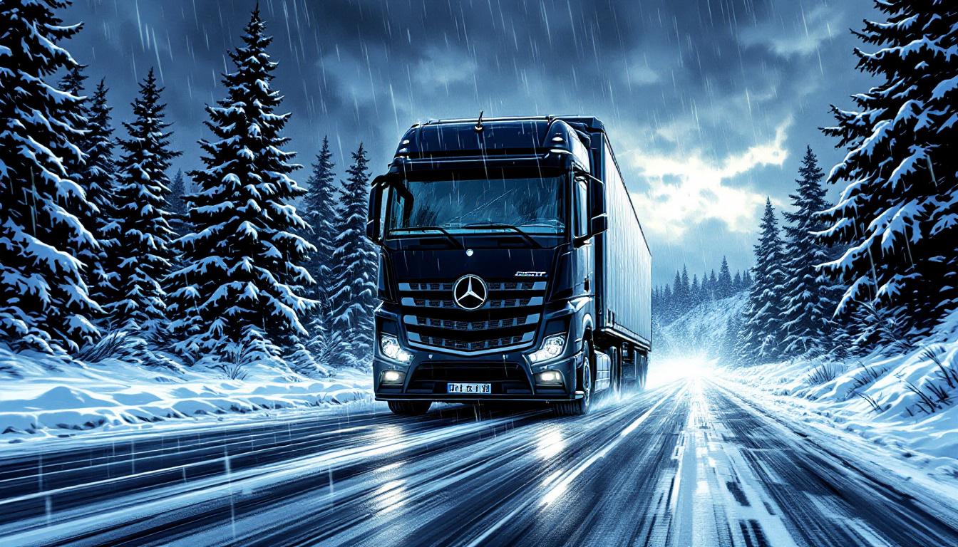 Dresden à Olomouc : 354 km, mon Actros et une certitude