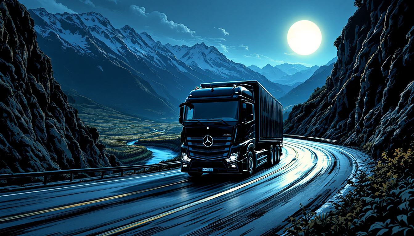 329 km de plastiques usés, 4055 euros et mon Actros qui tient bon